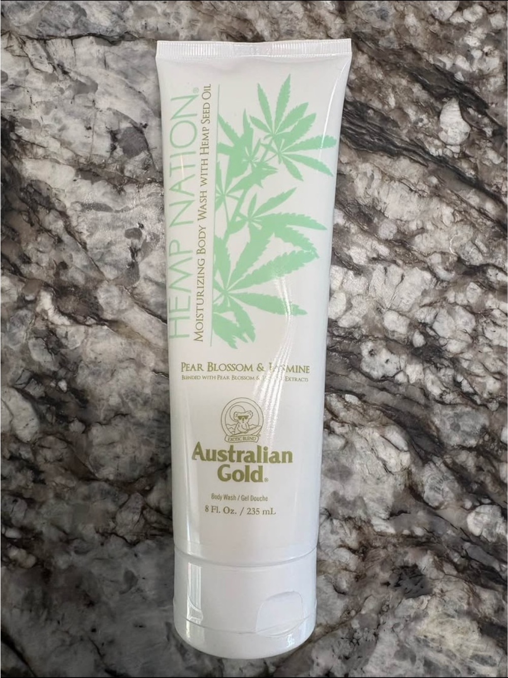Australian Gold Hemp Nation Moisturizing Body Wash - White with Light Green
